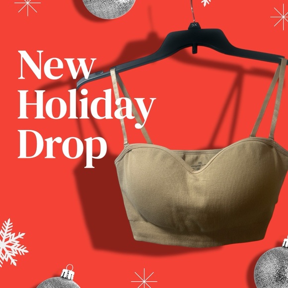 Other - Stylish Tan straps/strapless bra NWOT XXL